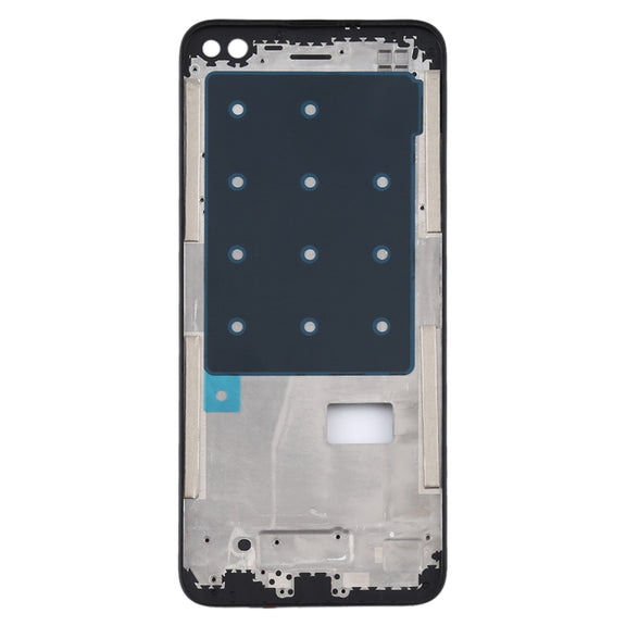 For OPPO Realme 6 Pro Front Housing LCD Frame Bezel Plate (Black)