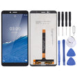 TFT LCD Screen for Nokia C3 with Digitizer Full Assembly - free shipping - PMC TechLife - Order now!