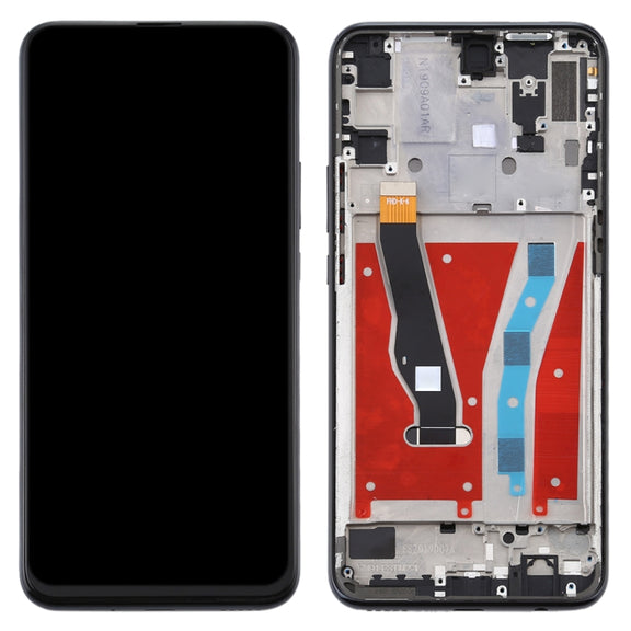 LCD Screen and Digitizer Full Assembly with Frame for Huawei Y9 Prime (2019)(Black)