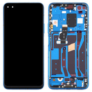 OEM LCD Screen for Huawei Nova 6 5G Digitizer Full Assembly with Frame(Dark Blue)