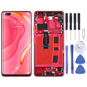 Original OLED LCD Screen for Huawei Nova 7 Pro 5G Digitizer Full Assembly with Frame(Red)