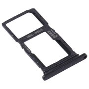 SIM Card Tray + SIM Card Tray / Micro SD Card Tray for Huawei Y9s(Black)