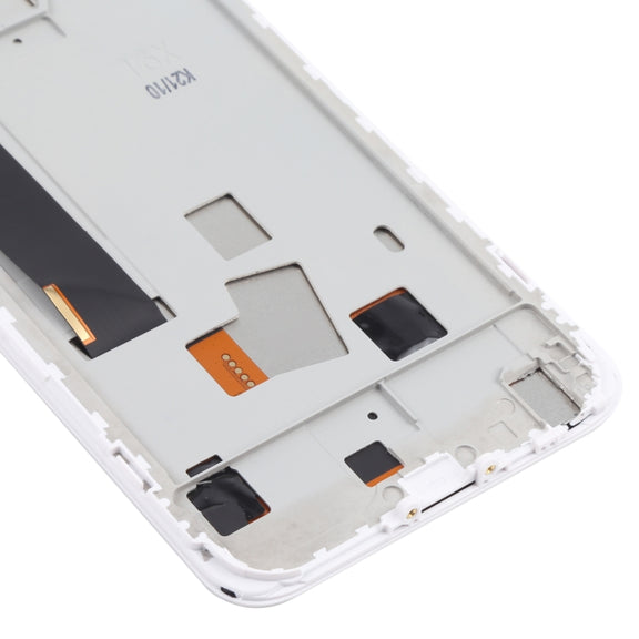TFT LCD Screen for Meizu 16X Digitizer Full Assembly with Frame, Not Supporting Fingerprint Identification(White)