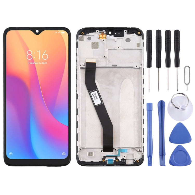 TFT LCD Screen for Xiaomi Redmi 8A / 8 / 8A Dual / 8A Pro with Digitizer Full Assembly(Black)