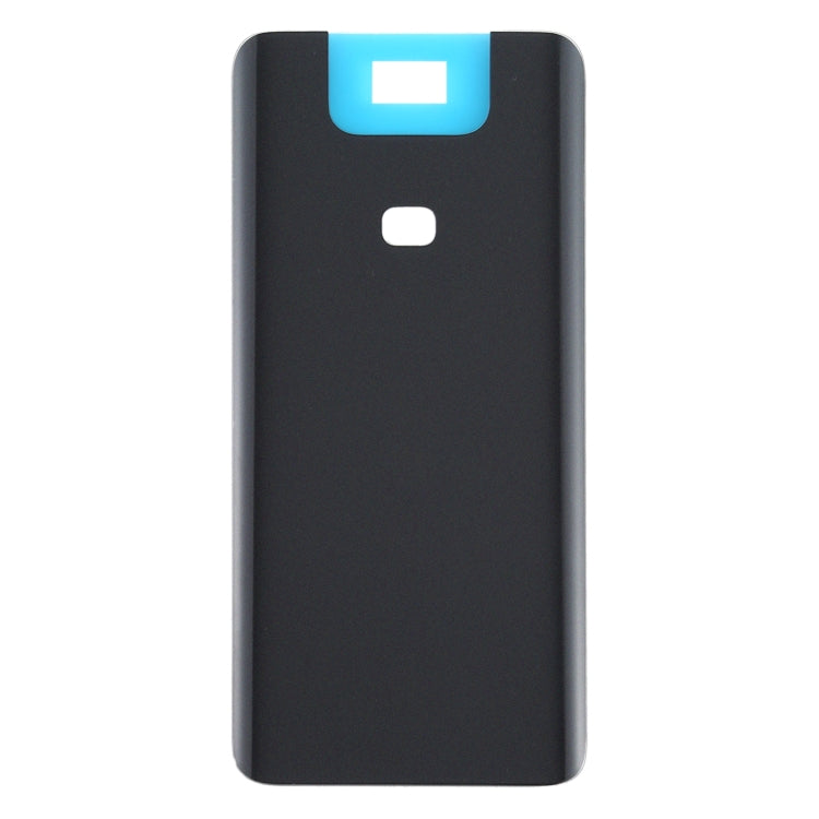 Glass Battery Back Cover for Asus Zenfone 6 ZS630KL(Frosted Black)