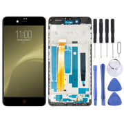 OEM LCD Screen for ZTE Nubia Z11 Mini S NX549J  Digitizer Full Assembly with Frame���Black)