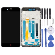 OEM LCD Screen for ZTE Nubia Z11 Mini S NX549J  Digitizer Full Assembly with Frame���Black)