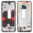 For OPPO Reno4 5G PDPM00, PDPT00, CPH2091 Front Housing LCD Frame Bezel Plate (Black) - Frame Bezel Plate by PMC TechLife | Online Shopping South Africa | PMC TechLife