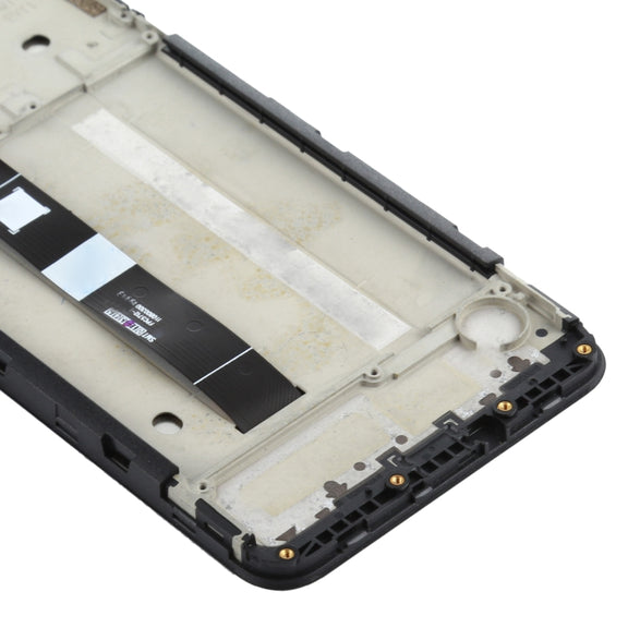 Original LCD Screen for Nokia C2 Digitizer Full Assembly With Frame (Black)