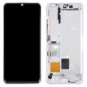 Original LCD Screen and Digitizer Full Assembly With Frame for Xiaomi Mi CC9 Pro / Mi Note 10 / Mi Note 10 Pro(White)