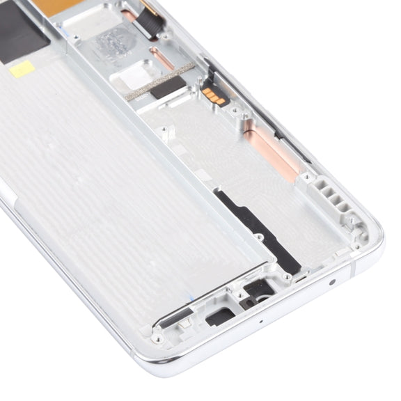 Original LCD Screen and Digitizer Full Assembly With Frame for Xiaomi Mi CC9 Pro / Mi Note 10 / Mi Note 10 Pro(White)