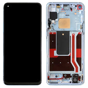 For OnePlus 8T (5G) KB2001 KB2000 KB2003 Digitizer Full Assembly With Frame OEM LCD Screen (Blue)