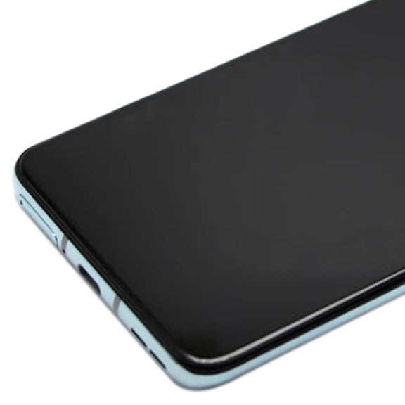 For OnePlus 8T (5G) KB2001 KB2000 KB2003 Digitizer Full Assembly With Frame OEM LCD Screen (Blue)