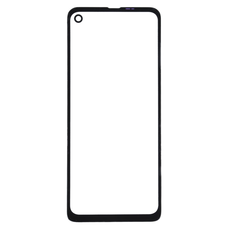 Front Screen Outer Glass Lens for Motorola Moto P50/One Vision/One Action/XT1970-1/XT2013-1/XT2013-2 (Black)