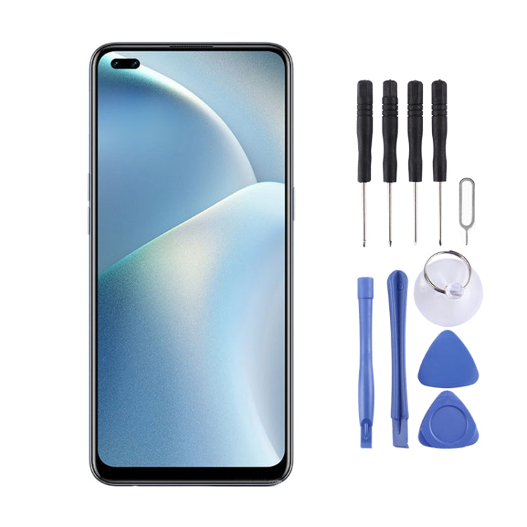 Original Super AMOLED LCD Screen for OPPO A93/Reno4 F CPH2121 with Digitizer Full Assembly