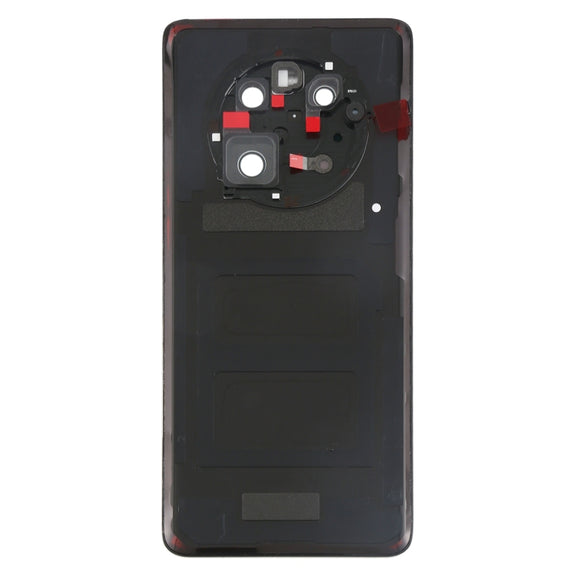 Original Battery Back Cover with Camera Lens Cover for Huawei Mate 40(Black)