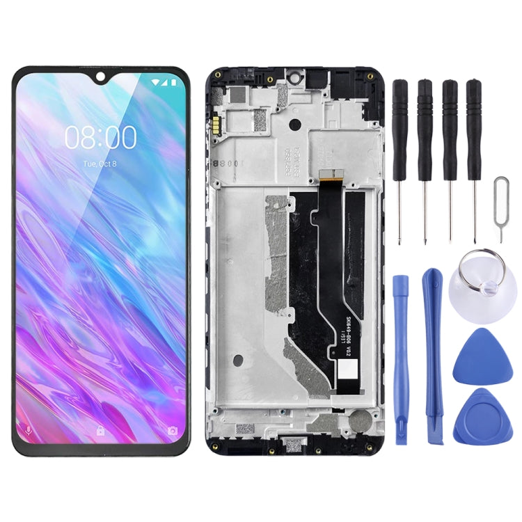 OEM LCD Screen For ZTE 20 Smart V2050  Digitizer Full Assembly with Frame���Black)