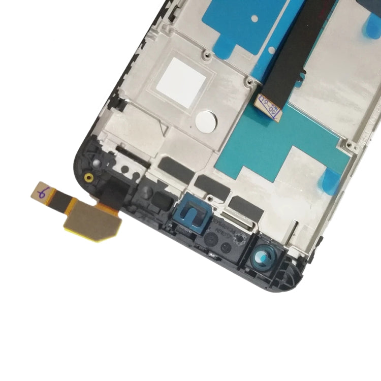 OEM LCD Screen For ZTE Blade V8 BV0800  Digitizer Full Assembly with Frame���Black)
