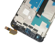 OEM LCD Screen For ZTE Blade V8 BV0800  Digitizer Full Assembly with Frame���Black)