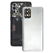 For OnePlus 8T+ 5G Battery Back Cover with Camera Lens Cover (Silver)