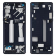 Middle Frame Bezel Plate for Motorola Edge XT2063-3(Black) - Frame Bezel Plate by PMC TechLife | Online Shopping South Africa | PMC TechLife