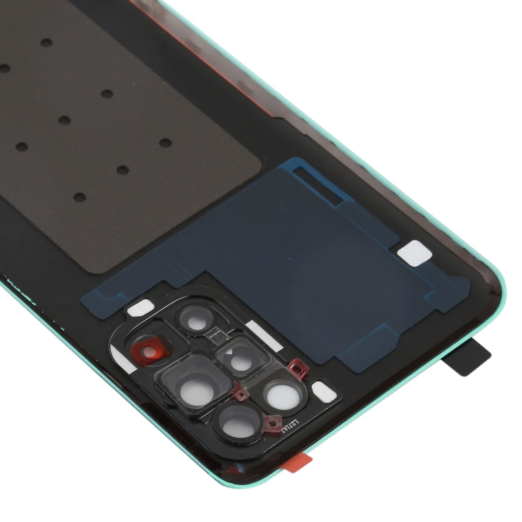 For OnePlus 8T Battery Back Cover with Camera Lens Cover (Green)
