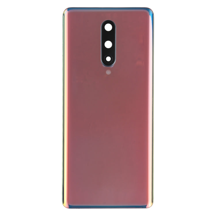 For OnePlus 8 Battery Back Cover with Camera Lens Cover (Silver)