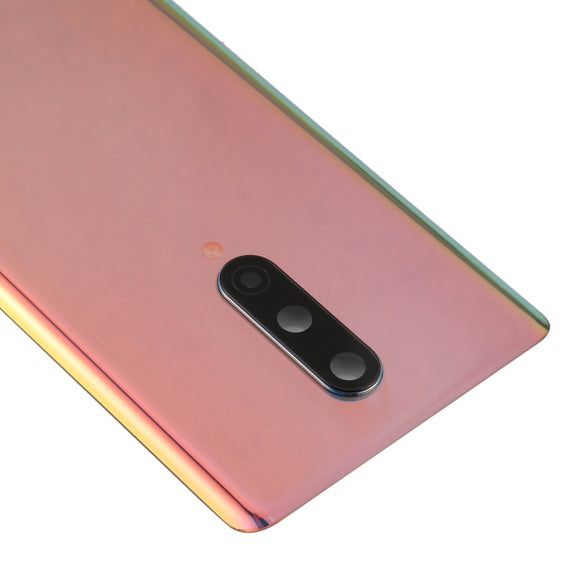 For OnePlus 8 Battery Back Cover with Camera Lens Cover (Silver)