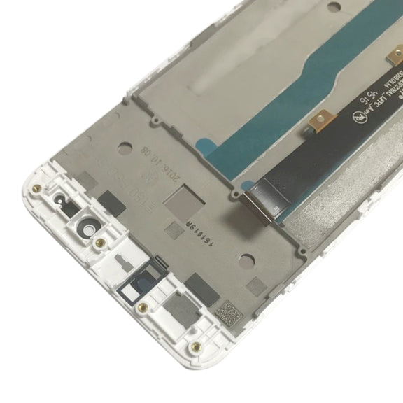 OEM LCD Screen for ZTE Blade A610 / A610C / A612  Digitizer Full Assembly with Frame���White)