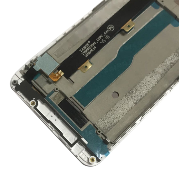 OEM LCD Screen for ZTE Blade A610 / A610C / A612  Digitizer Full Assembly with Frame���White)
