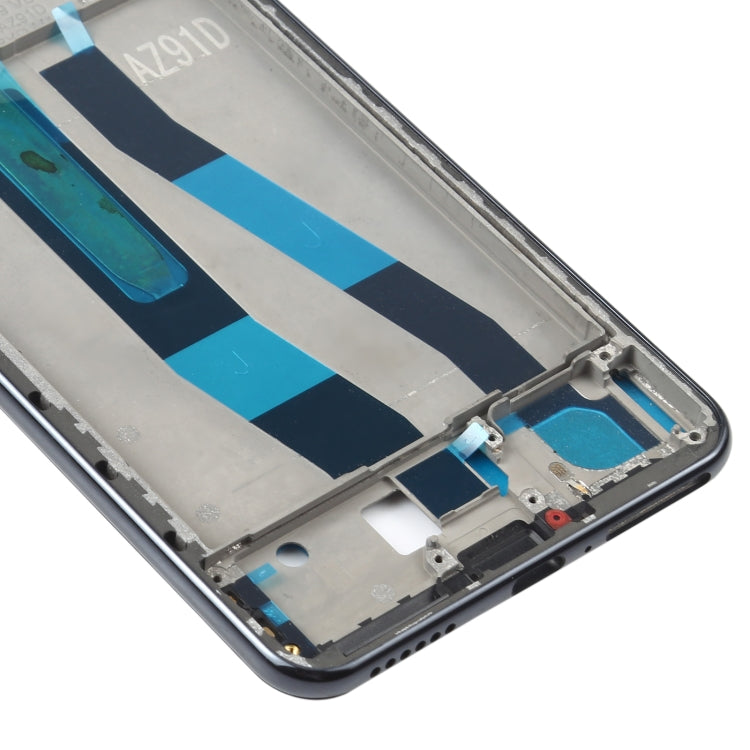 Original Front Housing LCD Frame Bezel Plate for Xiaomi Mi 11 Lite 5G / Mi 11 Youth/11 Lite 5G NE(Black)
