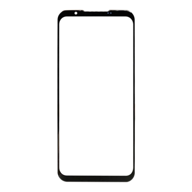 Front Screen Outer Glass Lens for ZTE Nubia Red Magic 5G NX659J (Black)