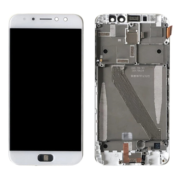 OEM LCD Screen for Asus ZenFone 4 Selfie Pro ZD552KL Z01MD  Digitizer Full Assembly with Frame���White)