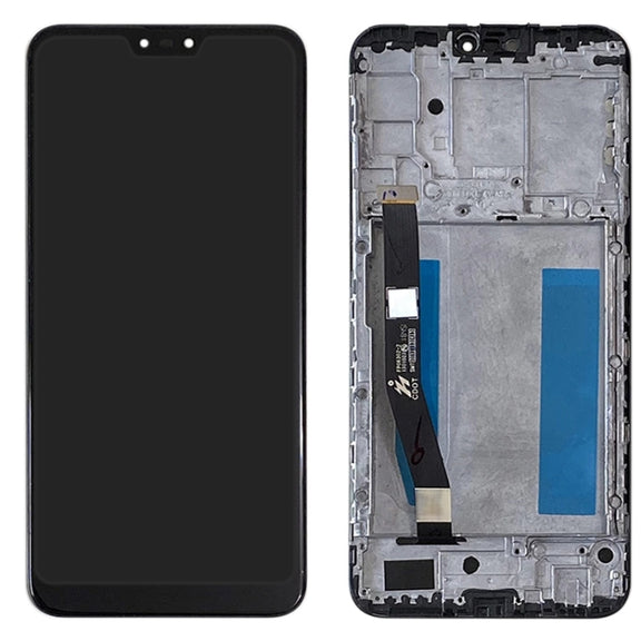 OEM LCD Screen for Asus Zenfone Max Plus (M2) ZB634KL A001D Digitizer Full Assembly with Frame���Black)