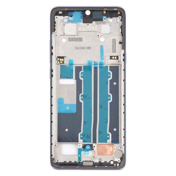 Front Housing LCD Frame Bezel Plate for TCL 10 Plus T782H(Purple)