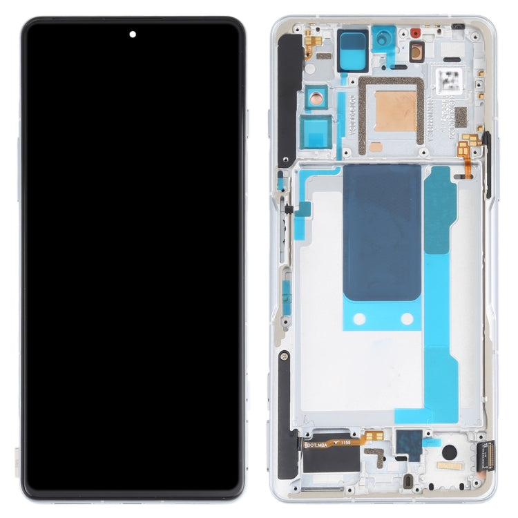 OLED LCD Screen for Xiaomi Redmi K40 Gaming M2012K10C M2104K10AC Digitizer Full Assembly With Frame(Silver)