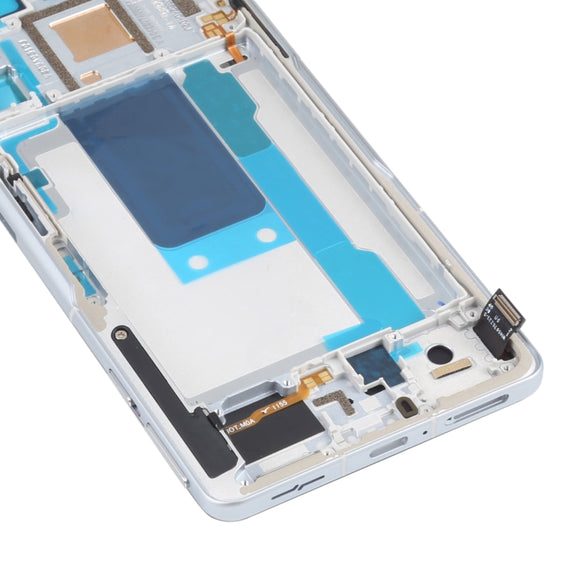 OLED LCD Screen for Xiaomi Redmi K40 Gaming M2012K10C M2104K10AC Digitizer Full Assembly With Frame(Silver)
