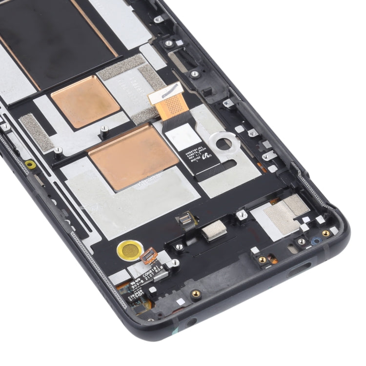 Original OLED LCD Screen for Asus ROG Phone 5 ZS673KS Digitizer Full Assembly with Frame���Black)