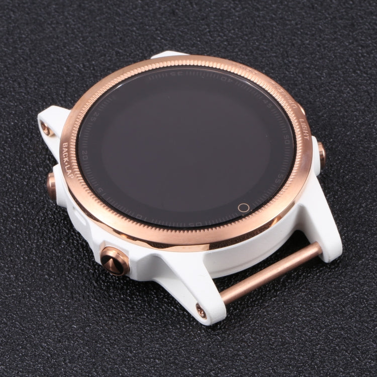 LCD Screen and Digitizer Full Assembly With Frame for Garmin Fenix 5S (Sapphire Version)(White)