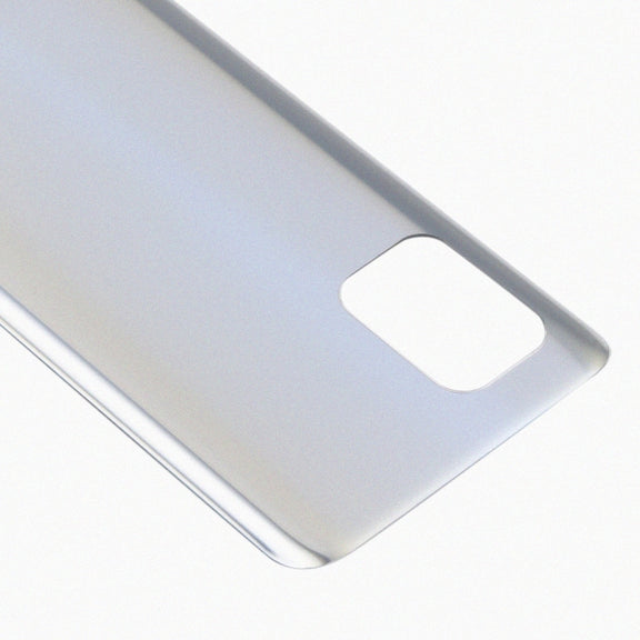 Glass Battery Back Cover with Adhesive for Asus Zenfone 8 ZS590KS(Frosted Silver)