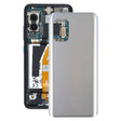 Glass Battery Back Cover with Adhesive for Asus Zenfone 8 ZS590KS(Jet Silver) - Back Cover by PMC TechLife | Online Shopping South Africa | PMC TechLife