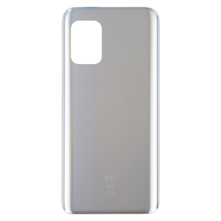 Glass Battery Back Cover with Adhesive for Asus Zenfone 8 ZS590KS(Jet Silver)