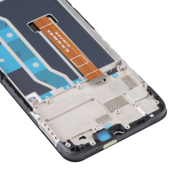 Original LCD Screen and Digitizer Full Assembly With Frame for OPPO Realme C12 RMX2189