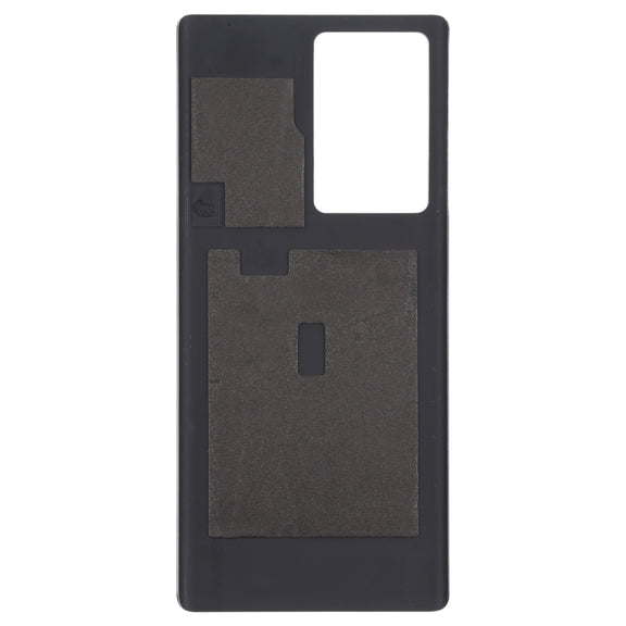 Glass Battery Back Cover for ZTE Nubia Z30 Pro(Black)