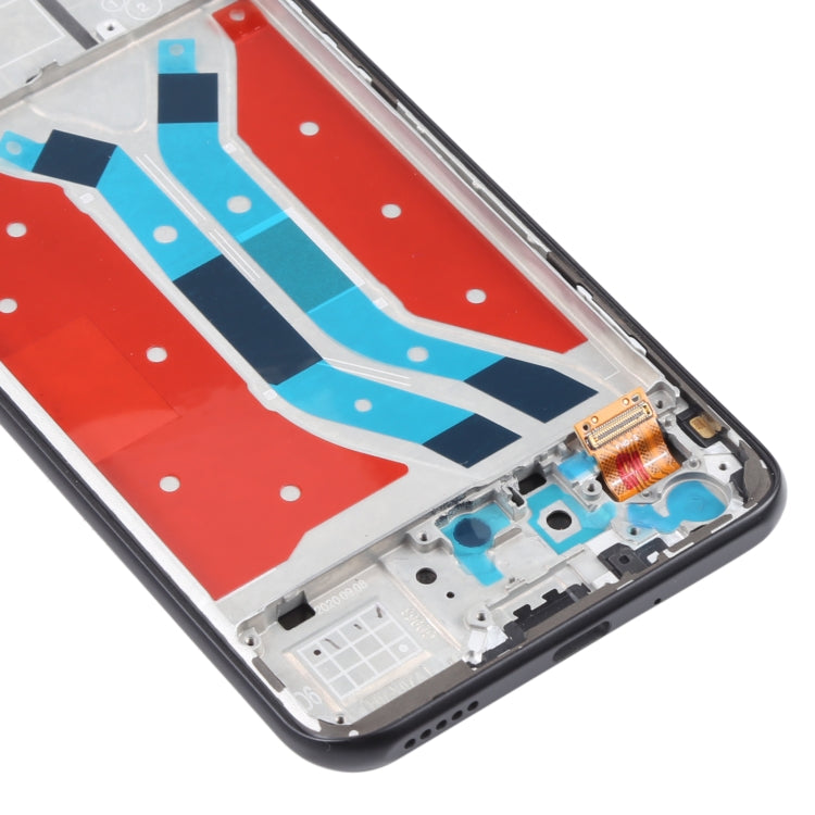 OEM LCD Screen for Huawei Y8p Digitizer Full Assembly with Frame (Black)