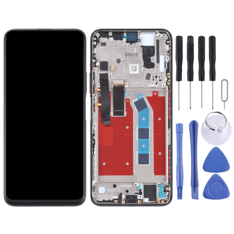 OEM LCD Screen for Honor X10 Pro Digitizer Full Assembly with Frame (Black)