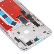 OEM LCD Screen for Honor X10 Pro Digitizer Full Assembly with Frame(Silver)