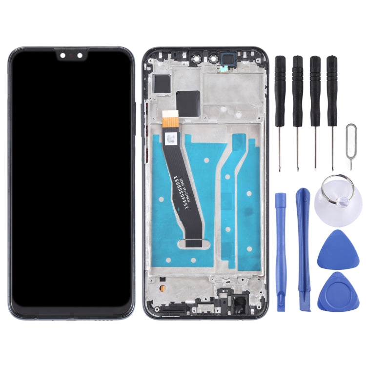 OEM LCD Screen for Huawei Y8s Digitizer Full Assembly With Frame(Black)