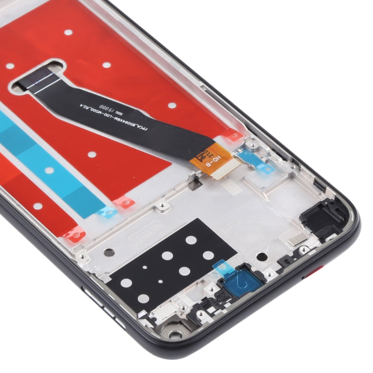 OEM LCD Screen for Honor Play 4T Digitizer Full Assembly With Frame(Black)