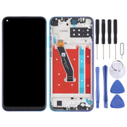 OEM LCD Screen for Honor Play 4T Digitizer Full Assembly With Frame(Blue)